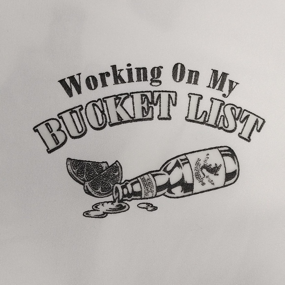 Bucket list men's XL t shirt - Picture 2 of 8